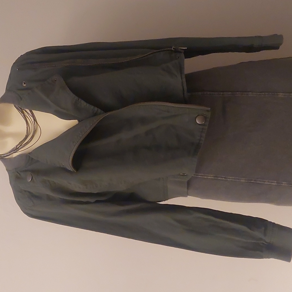 Light-weight Cotton Moto Jacket